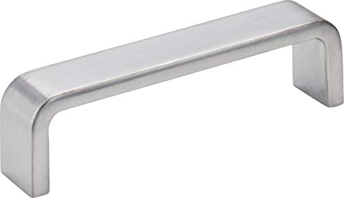 Elements 193-96BC Asher Collection 96mm Center Cabinet Pull, Brushed Chrome Finish