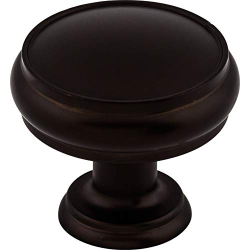 Top Knobs TK832ORB Serene Collection 1-3/8" Eden Large Knob, Oil Rubbed Bronze