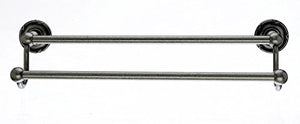 Edwardian 26.5" Wall Mounted Towel Bar Finish: Brushed Satin Nickel