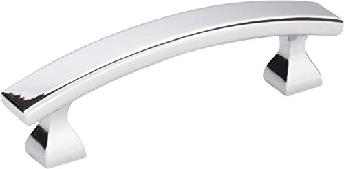 Elements 449-3PC Hadly Collection Pull, Polished Chrome