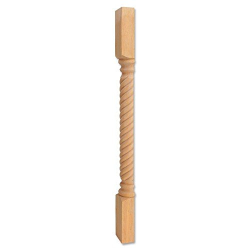 Hardware Resources P3S-MP Wood Split Post with Rope Pattern