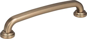 Jeffrey Alexander 527-128ABM-D Bremen Gavel Pull, Brass/Antique Brass