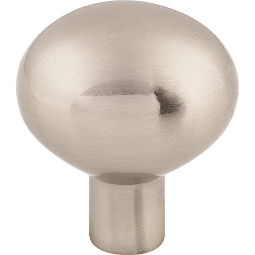 Aspen II Egg Mushroom Knob Finish: Brushed Satin Nickel