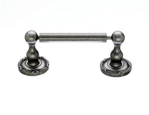 Edwardian Wall Mount Toilet Paper Holder Finish: Antique Pewter