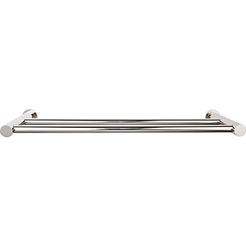 Hopewell Bath Double 31.5" Wall Mounted Towel Bar Finish: Polished Nickel