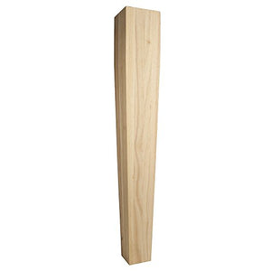 Hardware Resources P43-5-42CH Four Sided Tapered Wood Post