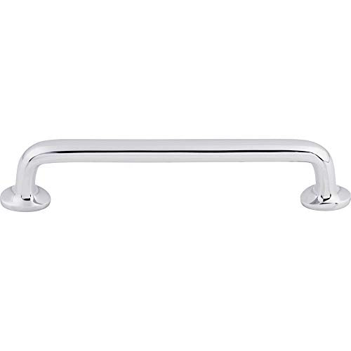 Aspen II Rounded 6" Center Bar Pull Finish: Polished Chrome