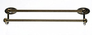 Edwardian 32.5" Wall Mounted Towel Bar Finish: Oiled Rubbed Bronze