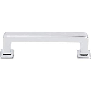 Top Knobs TK703PC Transcend Collection 3-3/4" Ascendra Pull, Polished Chrome