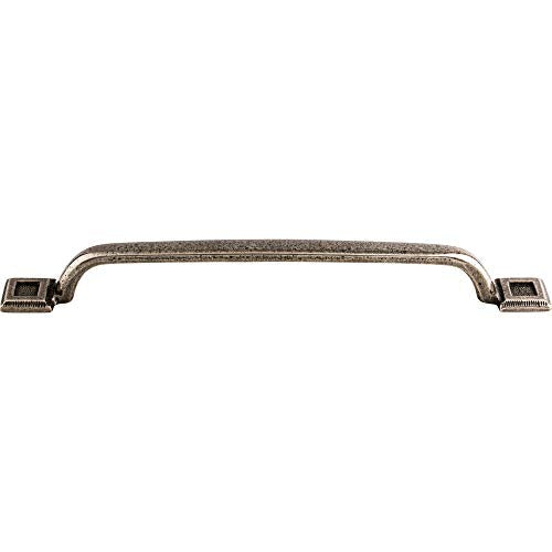 Britannia Square Inset Pull 8" Center Bar Pull Finish: Cast Iron