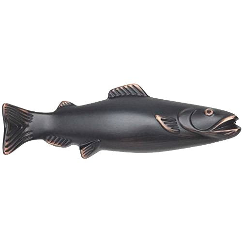 Atlas Homewares 2217-VB Fish Collection 4 Inch Pull, Venetian Bronze Finish