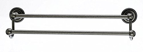 Edwardian 32.5" Wall Mounted Towel Bar Finish: Brushed Satin Nickel