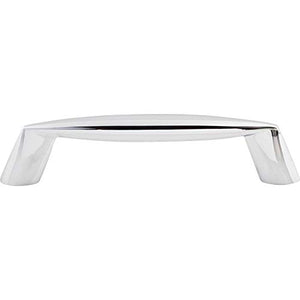 Top Knobs M568 Nouveau II Collection 3-3/4" Rung Pull, Polished Chrome