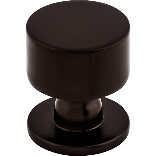 Top Knobs TK821ORB Serene Collection 1-1/8" Lily Knob, Oil Rubbed Bronze