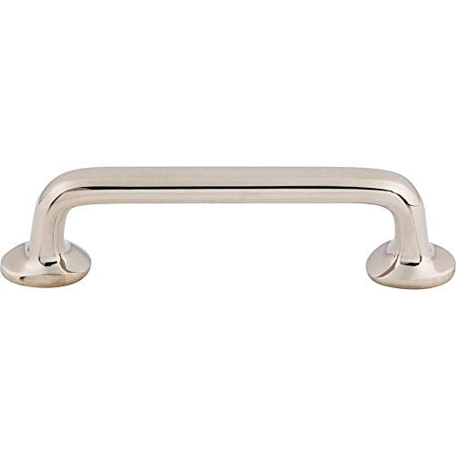 Aspen II Rounded 4" Center Bar Pull Finish: Polished Nickel