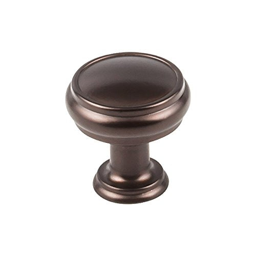 Top Knobs TK831ORB Serene Collection 1-3/16" Eden Medium Knob, Oil Rubbed Bronze