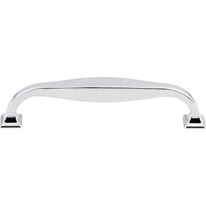 Top Knobs TK723PC Transcend Collection 5-1/16" Contour Pull, Polished Chrome