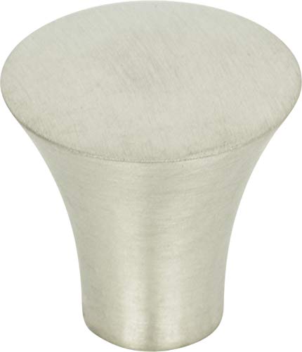 Atlas Homewares A855-SS Successi Collection 0.90 Inch Fluted Cabinet Knob, Stainless Steel Finish