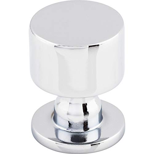 Top Knobs TK820PC Serene Collection 1" Lily Knob, Polished Chrome