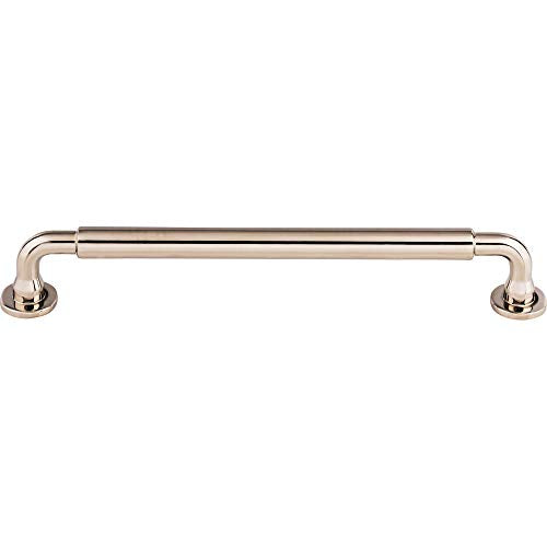 Top Knobs TK825PN Serene Collection 7-9/16" Lily Pull, Polished Nickel