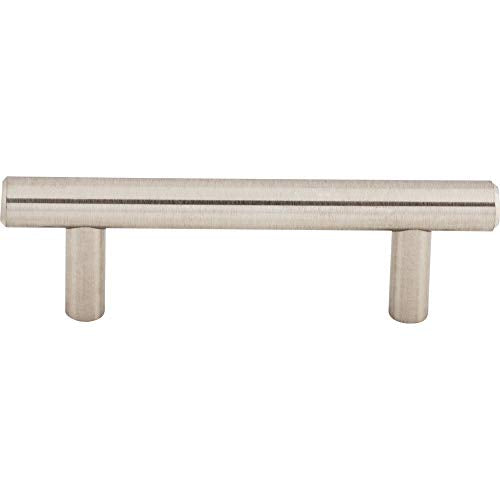 Top Knobs - M429A - Hopewell Bar Pull 3 in. (c-c) - Brushed Satin Nickel - Bar Pulls Collection