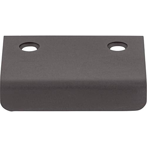 Top Knobs TK102BLK Additions Collection 2" Tab Pull, Flat Black