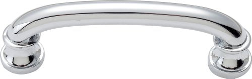 Atlas Homewares 329-CH Shelley Collection 3.6-Inch Length Pull, Polished Chrome