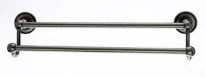 Edwardian 20.5" Wall Mounted Towel Bar Finish: Brushed Satin Nickel