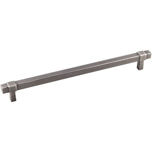 Zane 10-1/16" Overall Length Zinc Die Cast Cabinet Pull.