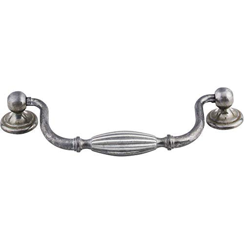 Top Knobs M137 Tuscany Drop Handle Pewter