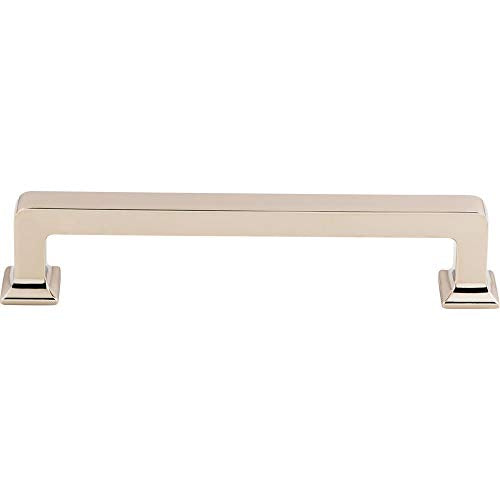 Top Knobs TK704PN Transcend Collection 5-1/16" Ascendra Pull, Polished Nickel