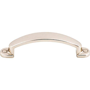 Top Knobs M1693 Somerset Collection 3" Arendal Pull, Polished Nickel