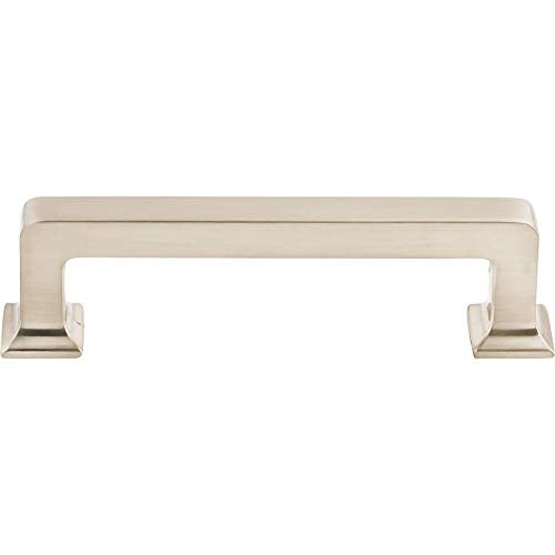 Top Knobs TK703BSN Transcend Collection 3-3/4" Ascendra Pull, Brushed Satin Nickel