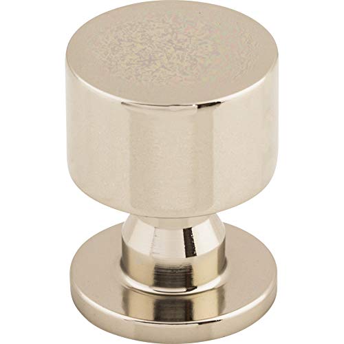 Top Knobs TK820PN Serene Collection 1" Lily Knob, Polished Nickel
