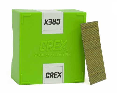 GREX P6/38L 23 Gauge 1-1/2-Inch Length Headless Pins (10,000 per box)