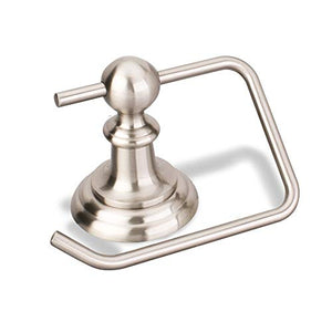 Elements BHE5-07SN Fairview Collection 5.375 Inch Round Euro Paper Holder, Satin Nickel Finish