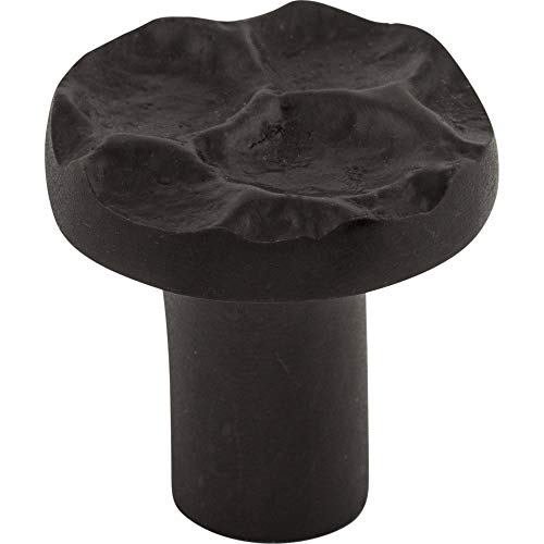 Cobblestone Small Round Knob Finish: Coal Black
