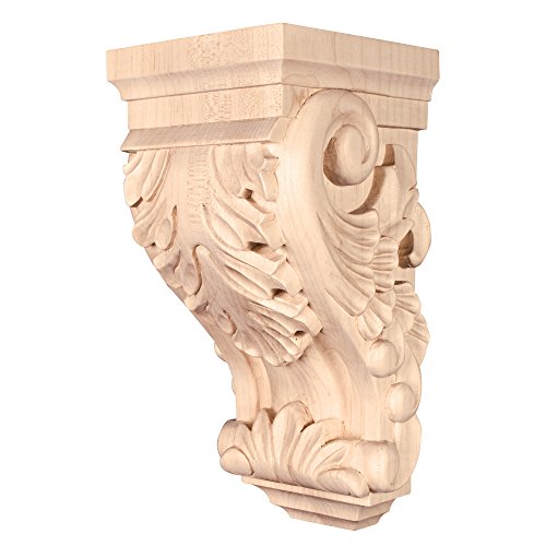 Small Acanthus Wood Corbel (Maple)