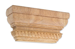 Rope Pilaster Capital (Cherry)