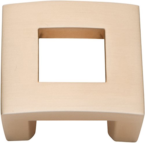 Atlas Homewares 255-CM Centinel Collection Champagne 1.75-Inch Square Knob