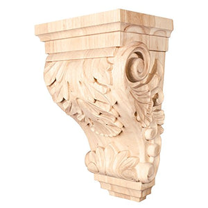 Wide Acanthus Corbel (Alder)