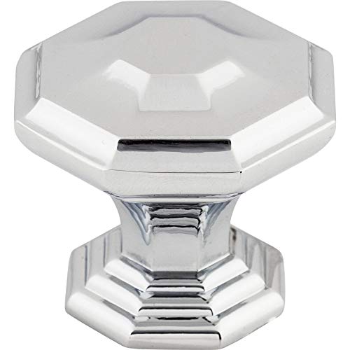 Top Knobs TK348PC Chareau Collection 1-1/2" Chalet Knob, Polished Chrome