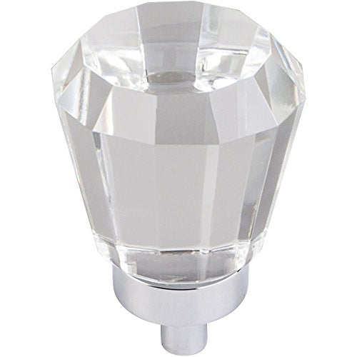 Jeffrey Alexander G150PC Harlow Collection Knob, Polished Chrome