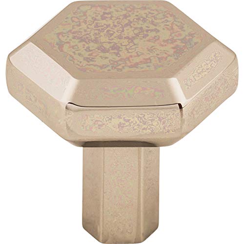 Top Knobs TK791PN Serene Collection 1-1/8" Lydia Knob, Polished Nickel