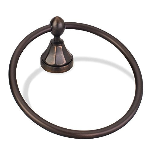 Elements Transitional Towel Ring. Finish: Brushed Oil Rubbed Bronze. Packed in new Retail Box.