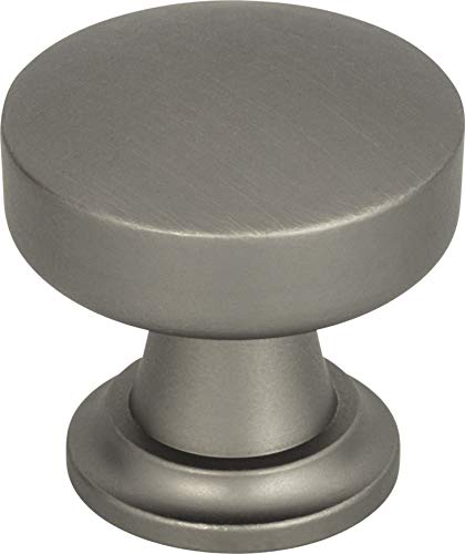 Atlas Homewares 325-SL Browning Collection 1.25 Inch Round Cabinet Knob, Slate Finish
