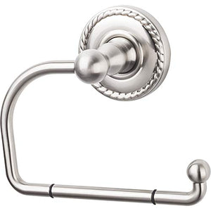 Edwardian Wall Mount Toilet Paper Holder Finish: Brushed Satin Nickel