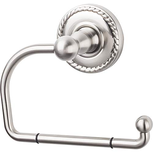 Edwardian Wall Mount Toilet Paper Holder Finish: Brushed Satin Nickel