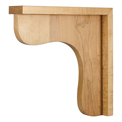 Hardware Resources COR8-2ALD Traditional Wood Bar Bracket