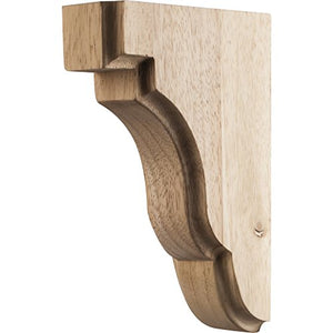 Square Edge Bar Bracket 1-3/4" x 5" x 7" Maple - CORSQ-1MP